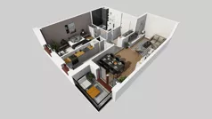 2 pokoje, mieszkanie 54,34 m², piętro 4, oferta nr A/50, Osiedle Międzyleska 3, Wrocław, Tarnogaj, Krzyki, ul. Międzyleska