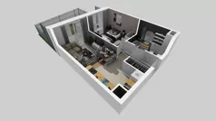 2 pokoje, mieszkanie 37,36 m², piętro 2, oferta nr A/81, Międzyleska 4, Wrocław, Tarnogaj, Krzyki, ul. Międzyleska