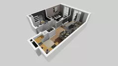 2 pokoje, mieszkanie 41,49 m², piętro 2, oferta nr A/36, Międzyleska 4, Wrocław, Tarnogaj, Krzyki, ul. Międzyleska