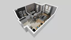 2 pokoje, mieszkanie 39,92 m², piętro 3, oferta nr A/98, Apartamenty Metro Wilanowska, Warszawa, Mokotów, Ksawerów, ul. Pejzażowa 26