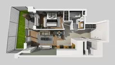2 pokoje, mieszkanie 40,67 m², parter, oferta nr A/185, Apartamenty Metro Wilanowska, Warszawa, Mokotów, Ksawerów, ul. Pejzażowa 26