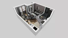 2 pokoje, mieszkanie 31,75 m², piętro 4, oferta nr A/249, Apartamenty Metro Wilanowska, Warszawa, Mokotów, Ksawerów, ul. Pejzażowa 26