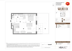 2 pokoje, mieszkanie 35,22 m², piętro 2, oferta nr A/71, Osiedle Wilno 9.2, Warszawa, Targówek, Elsnerów, ul. Rudnicka