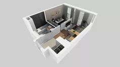 2 pokoje, mieszkanie 30,18 m², piętro 5, oferta nr B/63, Apartamenty Park Matecznego, Kraków, Podgórze, Mateczny, ul. Rydlówka 5