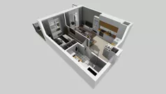 2 pokoje, mieszkanie 33,34 m², piętro 4, oferta nr D/19, Osiedle Urbino 4.2, Warszawa, Włochy, Raków, ul. Szybka