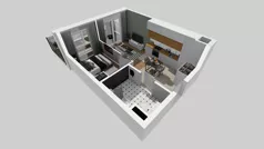 2 pokoje, mieszkanie 33,34 m², piętro 4, oferta nr D/19, Osiedle Urbino 4.2, Warszawa, Włochy, Raków, ul. Szybka