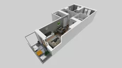 3 pokoje, mieszkanie 58,71 m², piętro 1, oferta nr A/7, Osiedle Park Świetlików, Wrocław, Maślice, Aleja Śliwowa 21