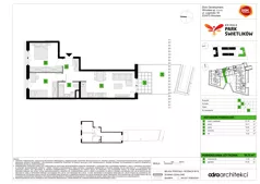 3 pokoje, mieszkanie 54,75 m², parter, oferta nr A/22, Osiedle Park Świetlików, Wrocław, Maślice, Aleja Śliwowa 21