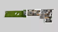 3 pokoje, mieszkanie 54,75 m², parter, oferta nr A/22, Osiedle Park Świetlików, Wrocław, Maślice, Aleja Śliwowa 21