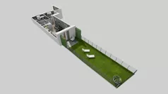 3 pokoje, mieszkanie 54,75 m², parter, oferta nr A/22, Osiedle Park Świetlików, Wrocław, Maślice, Aleja Śliwowa 21