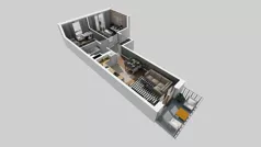 3 pokoje, mieszkanie 54,75 m², piętro 1, oferta nr A/26, Osiedle Park Świetlików, Wrocław, Maślice, Aleja Śliwowa 21