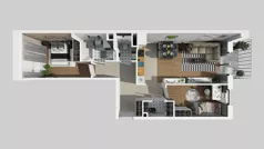 3 pokoje, mieszkanie 65,02 m², piętro 1, oferta nr A/39, Osiedle Park Świetlików, Wrocław, Maślice, Aleja Śliwowa 21