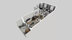 3 pokoje, mieszkanie 58,61 m², piętro 2, oferta nr C/12, Mokotów Sportowy 1 B, Warszawa, Mokotów, Augustówka, ul. Antoniewska