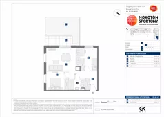 3 pokoje, mieszkanie 55,64 m², parter, oferta nr C/79, Mokotów Sportowy 1.3, Warszawa, Mokotów, Augustówka, ul. Antoniewska
