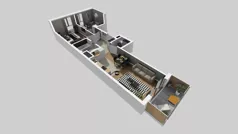 3 pokoje, mieszkanie 61,14 m², piętro 2, oferta nr A/52, Osiedle Bokserska 71, Warszawa, Ursynów, Wyczółki, ul. Bokserska 71