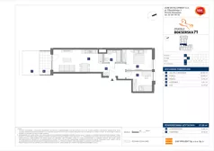 3 pokoje, mieszkanie 57,80 m², parter, oferta nr E/35, Bokserska 71 etap 2.3, Warszawa, Ursynów, Wyczółki, ul. Bokserska