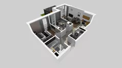 3 pokoje, mieszkanie 52,71 m², parter, oferta nr D/50, Osiedle Wilno 8.1.2, Warszawa, Targówek, Elsnerów, ul. Bukowiecka