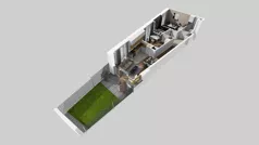 3 pokoje, mieszkanie 56,31 m², parter, oferta nr C/7, Osiedle Wilno 8.1.2, Warszawa, Targówek, Elsnerów, ul. Bukowiecka