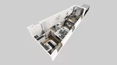 3 pokoje, mieszkanie 56,31 m², parter, oferta nr C/7, Osiedle Wilno 8.1.2, Warszawa, Targówek, Elsnerów, ul. Bukowiecka