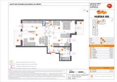 3 pokoje, mieszkanie 66,40 m², piętro 2, oferta nr A/42, Hubska 100 etap 2, Wrocław, Huby, Krzyki, ul. Hubska 100