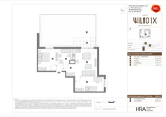 3 pokoje, mieszkanie 54,06 m², piętro 1, oferta nr B/56, Osiedle Wilno 9.2, Warszawa, Targówek, Elsnerów, ul. Rudnicka