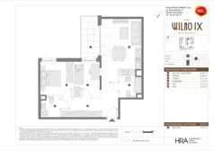3 pokoje, mieszkanie 62,30 m², piętro 1, oferta nr B/32, Osiedle Wilno 9.2, Warszawa, Targówek, Elsnerów, ul. Rudnicka