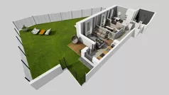3 pokoje, mieszkanie 51,49 m², parter, oferta nr T/2, Wille Biskupin 2.1, Wrocław, Biskupin-Sępolno-Dąbie-Bartoszowice, Śródmieście, ul. K. Olszewskiego