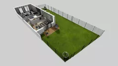 3 pokoje, mieszkanie 62,18 m², piętro 1, oferta nr W/4, Wille Biskupin 2.1, Wrocław, Biskupin-Sępolno-Dąbie-Bartoszowice, Śródmieście, ul. K. Olszewskiego