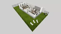 3 pokoje, mieszkanie 62,18 m², piętro 1, oferta nr W/4, Wille Biskupin 2.1, Wrocław, Biskupin-Sępolno-Dąbie-Bartoszowice, Śródmieście, ul. K. Olszewskiego