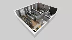 3 pokoje, mieszkanie 57,99 m², piętro 3, oferta nr B/31, Apartamenty Kamieńskiego, Wrocław, Karłowice-Różanka, ul. Kamieńskiego 53a
