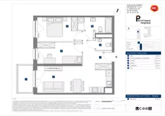 3 pokoje, mieszkanie 55,00 m², piętro 1, oferta nr C/62, Przystanek Prądnik 2, Kraków, Prądnik Biały, Górka Narodowa, ul. Meiera
