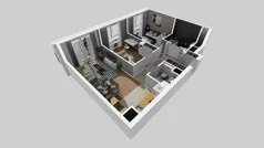 3 pokoje, mieszkanie 58,94 m², piętro 1, oferta nr C/5, Przystanek Prądnik 2, Kraków, Prądnik Biały, Górka Narodowa, ul. Meiera