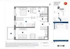 3 pokoje, mieszkanie 55,00 m², piętro 2, oferta nr C/68, Przystanek Prądnik 2, Kraków, Prądnik Biały, Górka Narodowa, ul. Meiera