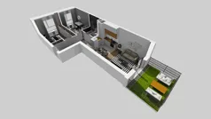 3 pokoje, mieszkanie 54,97 m², piętro 2, oferta nr C/178, Przystanek Prądnik 2, Kraków, Prądnik Biały, Górka Narodowa, ul. Meiera