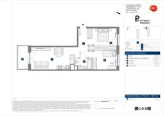 3 pokoje, mieszkanie 55,71 m², piętro 2, oferta nr C/109, Przystanek Prądnik 2, Kraków, Prądnik Biały, Górka Narodowa, ul. Meiera