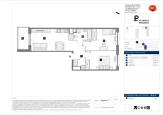 3 pokoje, mieszkanie 56,99 m², piętro 4, oferta nr C/148, Przystanek Prądnik 2, Kraków, Prądnik Biały, Górka Narodowa, ul. Meiera