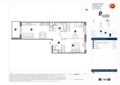 3 pokoje, mieszkanie 56,99 m², piętro 6, oferta nr C/160, Przystanek Prądnik 2, Kraków, Prądnik Biały, Górka Narodowa, ul. Meiera
