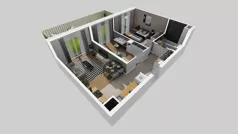 3 pokoje, mieszkanie 59,55 m², piętro 1, oferta nr C/177, Przystanek Prądnik 2, Kraków, Prądnik Biały, Górka Narodowa, ul. Meiera