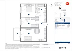 3 pokoje, mieszkanie 59,55 m², piętro 4, oferta nr C/195, Przystanek Prądnik 2, Kraków, Prądnik Biały, Górka Narodowa, ul. Meiera