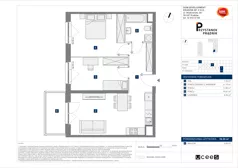3 pokoje, mieszkanie 59,55 m², piętro 7, oferta nr C/213, Przystanek Prądnik 2, Kraków, Prądnik Biały, Górka Narodowa, ul. Meiera