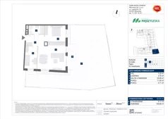 3 pokoje, mieszkanie 60,36 m², piętro 1, oferta nr A/116, Międzyleska 4, Wrocław, Tarnogaj, Krzyki, ul. Międzyleska