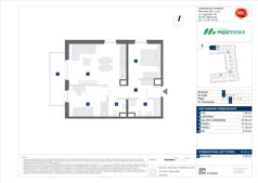 3 pokoje, mieszkanie 59,69 m², piętro 2, oferta nr A/8, Międzyleska 4, Wrocław, Tarnogaj, Krzyki, ul. Międzyleska
