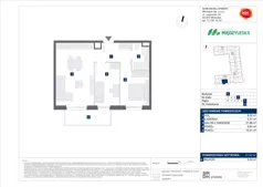 3 pokoje, mieszkanie 51,52 m², piętro 5, oferta nr A/133, Międzyleska 4, Wrocław, Tarnogaj, Krzyki, ul. Międzyleska