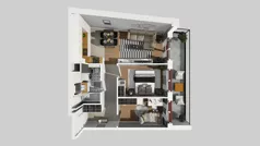 3 pokoje, mieszkanie 53,52 m², piętro 4, oferta nr A/44, Osiedle Międzyleska 3, Wrocław, Tarnogaj, Krzyki, ul. Międzyleska