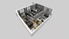 3 pokoje, mieszkanie 53,52 m², piętro 4, oferta nr A/44, Osiedle Międzyleska 3, Wrocław, Tarnogaj, Krzyki, ul. Międzyleska