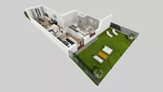 3 pokoje, mieszkanie 59,23 m², piętro 2, oferta nr A/103, Osiedle Międzyleska 3, Wrocław, Tarnogaj, Krzyki, ul. Międzyleska