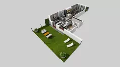 3 pokoje, mieszkanie 59,23 m², piętro 2, oferta nr A/103, Osiedle Międzyleska 3, Wrocław, Tarnogaj, Krzyki, ul. Międzyleska