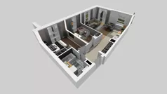 3 pokoje, mieszkanie 59,45 m², piętro 3, oferta nr A/92, Międzyleska 4, Wrocław, Tarnogaj, Krzyki, ul. Międzyleska