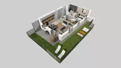 3 pokoje, mieszkanie 59,45 m², piętro 3, oferta nr A/92, Międzyleska 4, Wrocław, Tarnogaj, Krzyki, ul. Międzyleska