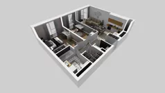 3 pokoje, mieszkanie 64,59 m², piętro 2, oferta nr A/77, Międzyleska 4, Wrocław, Tarnogaj, Krzyki, ul. Międzyleska